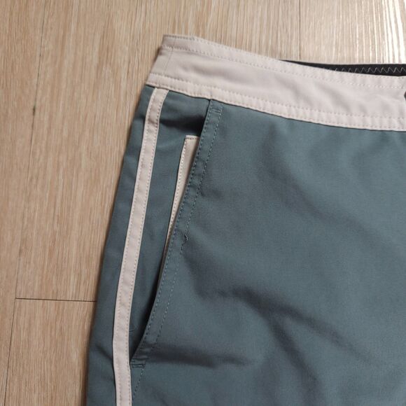 Vuori Cruise Board Shorts Men's 36 Striped Swim Trunks Performance Geometric - Picture 3 of 15